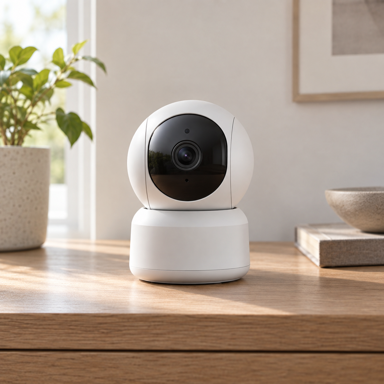Câmera Smart Segurança Wi-Fi Giratória Full HD (monitoramento pelo celular)